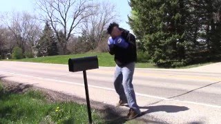 Dylan Kowalski vs Mailbox round 2 [upl. by Chloras]