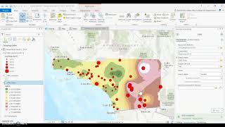 GISG 112 IDW in ArcGIS Pro [upl. by Woodley]