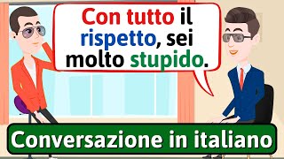 Conversazione in Italiano Dare opinioni  Impara litaliano  LEARN ITALIAN [upl. by Ludwigg]