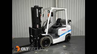 Unicarriers TCM FG25T3C 25 Tonne Forklift 7670 [upl. by Enomis]