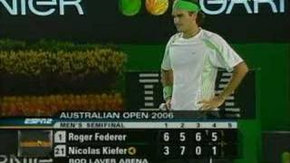 Federer  Best 2nd serve ever [upl. by Rosemaria]