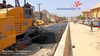 Ongoing AmawbiaAguluEkwulobia Road Dualisation Project Fast Progressing [upl. by Strep440]