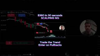 How to scalp pullbacks  find a trend wait for a pullback then enter using The Predictive Model [upl. by Nyl]