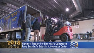 Mummers Prepare For New Years Celebration [upl. by Filipe]