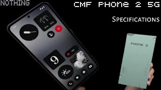 Cmf Phone 2 5g unboxing  camera  review  battery  space  specifications  price in India [upl. by Casia]