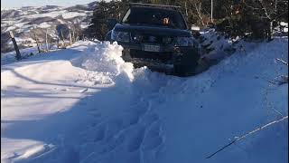 New grand vitara off road snow extreme [upl. by Dnamra16]