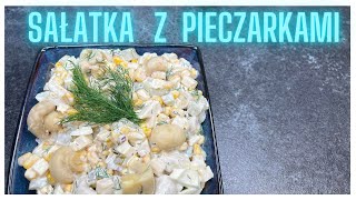 SAŁATKA Z PIECZARKAMI [upl. by Aneek]