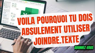 Pourquoi utiliser JOINDRETEXTE au lieu de quotampquot [upl. by Svirad433]