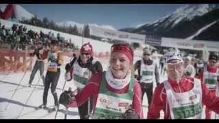 46 Engadin Skimarathon 2014 [upl. by Leuas]