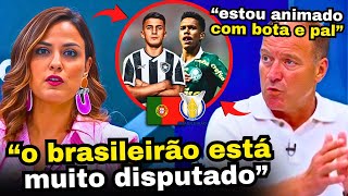 BRASILEIRÃO PARANDO A EUROPA SENSACIONAL ANÁLISE DOS PORTUGUESES [upl. by Kerge823]