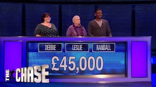 The Chase  A Huge ThreePerson Final Chase Worth £45000  Highlights November 10 [upl. by Parsaye]