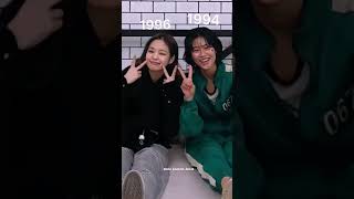 Jennie and hoyeon jennie hoyeonjung blackpinkjennie squidgame friendship kpopidol [upl. by Einhoj719]