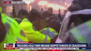 Watch Ottawa police arrest Freedom Convoy protesters  LiveNOW from FOX [upl. by Kaslik]