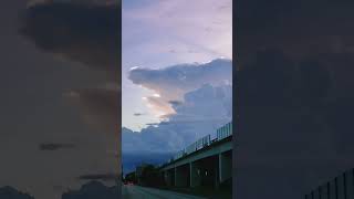 Miami Weather Cumulonimbus Clouds with Cumulus Congestus [upl. by Nanah280]