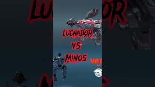 luchador VS minos warrobots [upl. by Ythomit]