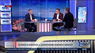 Háború Ukrajnában  Tóth Máté 20240830  HÍR TV [upl. by Bodrogi]