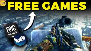 TOP 5 BEST FREE GAMES for PC in 2024 Steam Epic Games Store [upl. by Odnalo978]