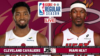 Cleveland Cavaliers Vs Miami Heat  NBA LIVE TODAY 2024 Full Game Scoreboard [upl. by Grindlay]