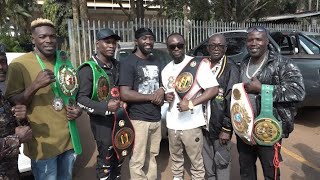 TERENCE CRAWFORD  UGANDAN BOXERS MOTIVATED AFTER MEETING THE UNDISPUTED CHAMPION [upl. by Baal]