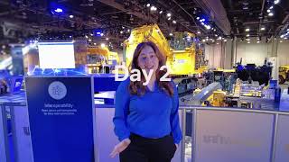 Komatsu at MINExpo 2024 day 2 [upl. by Arretal714]