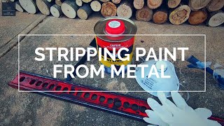 How To Strip Paint From Metal Surfaces  QUICK EASY amp EFFECTIVE [upl. by Noivad]