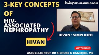 HIVassociated nephropathy HIVAN  the classic kidney disease associated with HIV infection [upl. by Lyj]