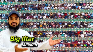 Big Iftar in Makkah  15th Ramadan 2024 [upl. by Jennie509]