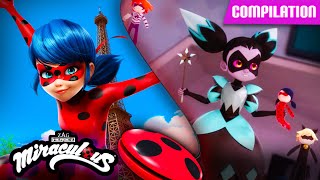 MIRACULOUS  🐞 Compilation 3 🐾 ÉPISODES ENTIERS ▶️ La Marionnettiste  Reflekta  Antibug [upl. by Silvana]