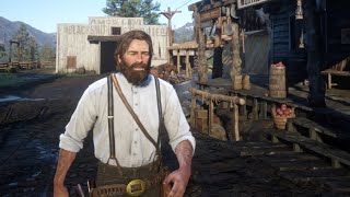 COMO COMPRAR ROPA EN RED DEAD REDEMPTION 2 🟢 [upl. by Urbanus]