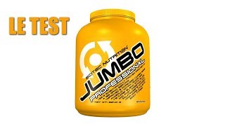 Test complement alimentaire  Gainer jumbo professional de scitec nutrition [upl. by Ailaham100]