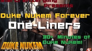 Duke Nukem Forever Duke OneLiners Including DLC [upl. by Solita]