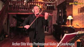 Archer Elite Vireo Professional Violin by Gear4music [upl. by Publias560]