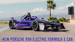 Impressive Look  New Porsche 99X Electric FormulaE Car [upl. by Sosthena106]