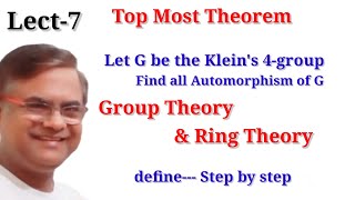 Klein 4  Group  Group Theory in hindi Klein4Group [upl. by Ahcmis]