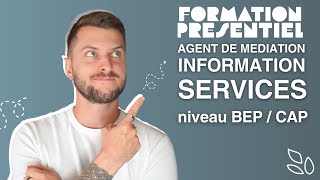 Formation en présentiel  Agent de médiation information et services [upl. by Ardiedak483]