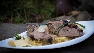 Folge20b  Ostermenü  Lammkeule im Heubett Deutsches BBQ und GrillRezept [upl. by Irret]