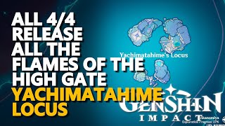 Release all the Flames of the High Gate Genshin Impact Yachimatahimes Locus [upl. by Odericus]