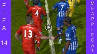 Fifa 14  iOS Game Angespielt  Bayern München vs Hertha BSC  iPad iPhone amp Co [upl. by Hauge]