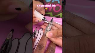 Would you let a 14yearold do your nails nailshorts nails [upl. by Eltsyrhc882]