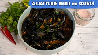 NAJTAŃSZE OWOCE MORZA Przepis na mule po azjatycku [upl. by Anelliw]