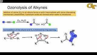 2804 Ozonolysis of Alkynes [upl. by Josey]