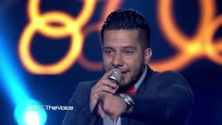 MBCTheVoice  يزن رشيد  موال بيضاء لا كدر  مرحلة الصوت وبس [upl. by Haimehen]