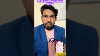 ESAF small finance bank hiring in Nashik  walk in interview careeradvisor24 reels live [upl. by Marguerita]