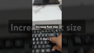 How to increase font size in Ms word [upl. by Murry]