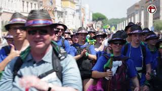 Impressionen von der Papstaudienz  Ministrantenwallfahrt 2018 [upl. by Aivat64]