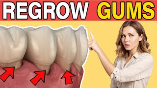 15 Remedies For Receding Gums  How to Regrow Receding Gums Naturally [upl. by Deerc]