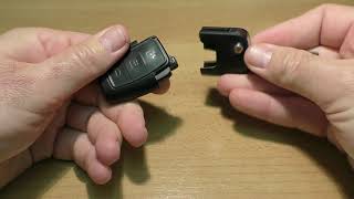 Ford Focus Mk2 key battery change Ford kulcs elemcsere [upl. by Crawford]