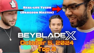 Beyblade X Tournament  The Dragoon MASTER [upl. by Terrye]