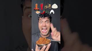 funny food noodles🍜 red chily🌶cycle cande🚲jali🍙 foodhumor funny foodshortvideo 🌶🌶🍙🍜🍜🚲🚲 [upl. by Otit]