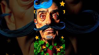 Salvador Dalí El Maestro del Surrealismo y Sus Excéntricas Vidas short arte [upl. by Mia707]